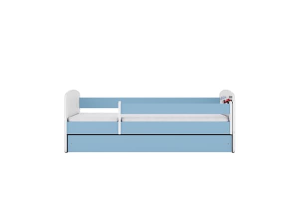 Babydreams lastensänky 180x80cm säilytyslaatikolla - Formula, sininen