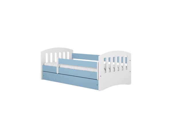 Kocot Kids lastensänky 160x80cm patjalla Basic ilman säilytyslaatikkoa, sininen