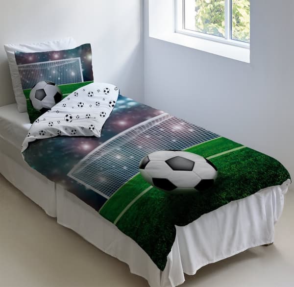 Fotboll Bäddset 150x210cm