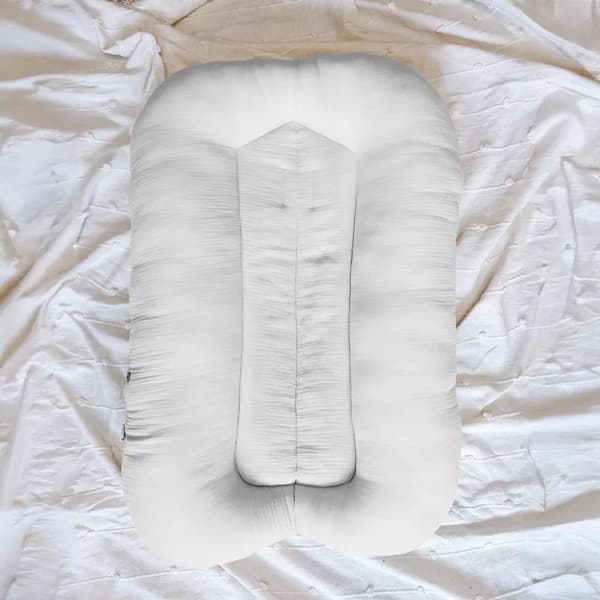 Baby Cocoon Muslin Cloud | Hvid