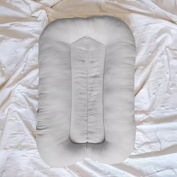 Baby Cocoon Muslin Cloud | Harmaa