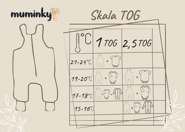 Muslin sovepose til babyer 018 mdr. | Bamser 2.5