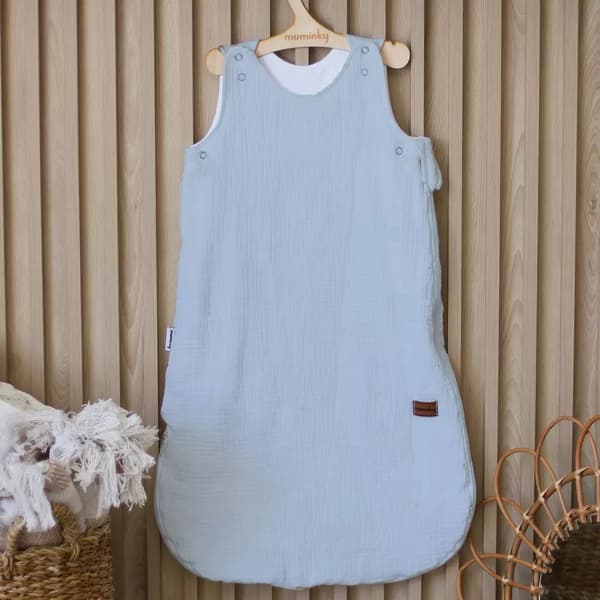 Muslin vauvan makuupussi 018 msc | Sininen 1.0