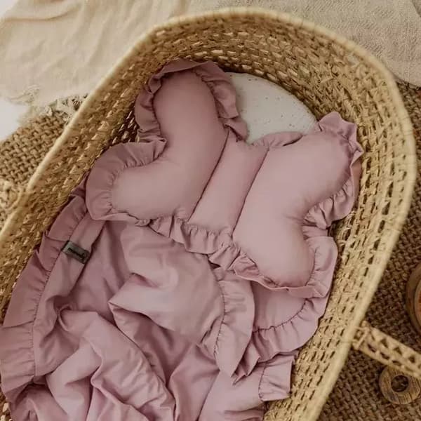 Anti-Shock Pillow Butterfly Flounce | Brudny Róz