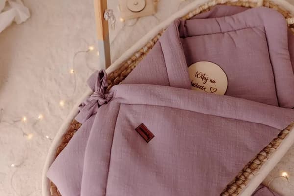 Muslin baby wrap | Lavendel A'la Hør