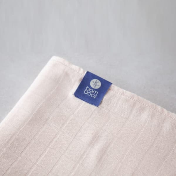 Bambuvaippa 30x30 aprikoosi, Bamboo Line Texpol