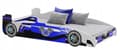 Miniatyrbillede 1 af 6: FORMULA blå børneseng 160 x 80 cm