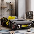 Miniatyrbillede 6 af 10: Batcar sort 140x70 børneseng