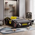 Miniatyrbillede 7 af 10: Batcar sort 140x70 børneseng