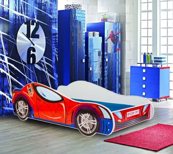 Car Spider børneseng 140x70