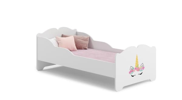 ANNA lasten sänky patjalla 140x70 Yksisarvinen sarvi