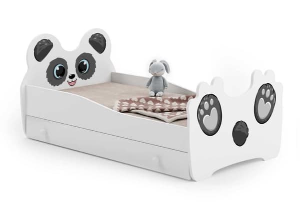 Enkeltseng Panda 140x70 med skuffe