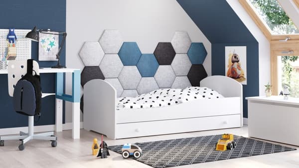 Enkelsäng Luk 160x80 med låda