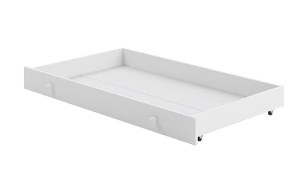ERYK lasten sänky laatikolla ja kaiteella 160x80 paneeli harmaa harmaa