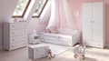 Miniatyrbillede 3 af 9: Emma børneseng 180x80 pink, med skuffe
