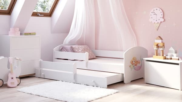 Dobbeltseng LUK 160x80 Havfrue