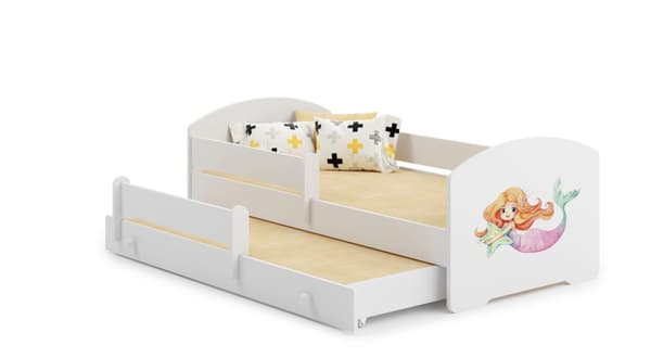 Dobbeltseng LUK 160x80 Havfrue