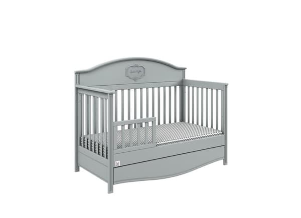Good night neutral grå säng 70x140 med låda