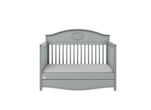 Good night neutral grå säng 70x140 med låda