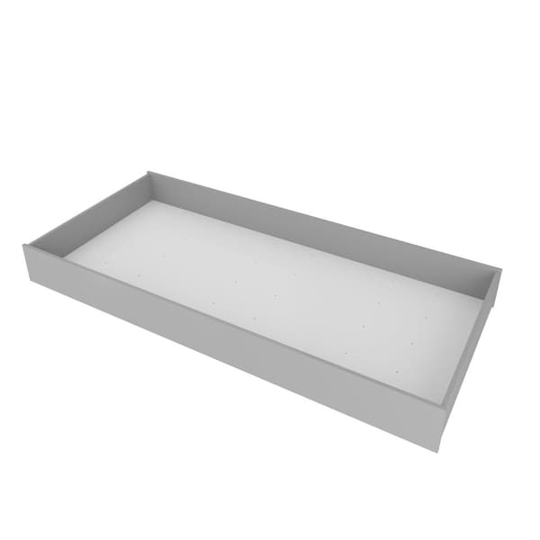 Lotta/ pinette säng 90x200 låda grå