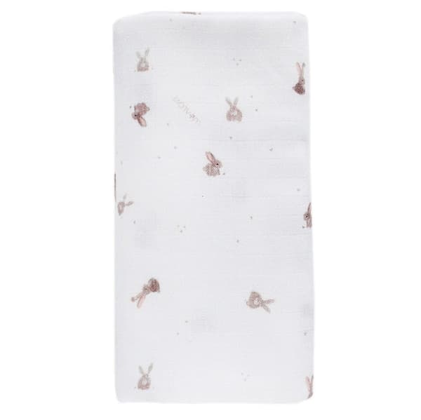 Vaalea musliinipäiväpeitto 150x200 Beige Puput, Lullalove