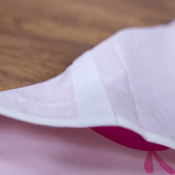 Sängtillbehör, 80x30 cm, Rosa