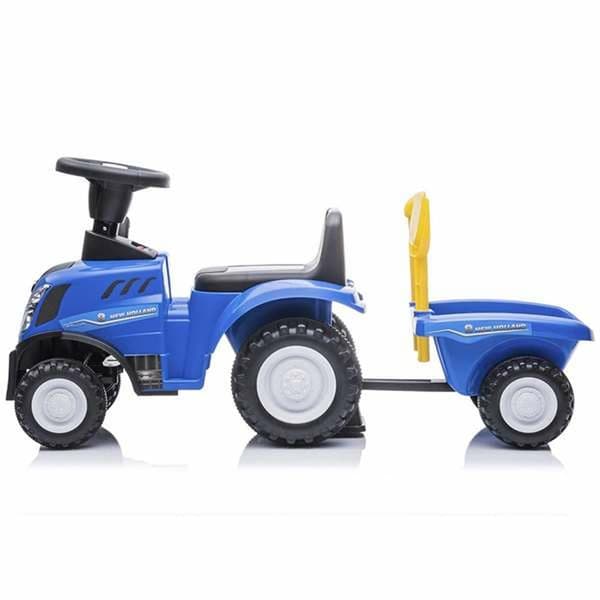 Pedaler med Traktoren New Holland Ride ON Blå 91 x 44 x 29 cm