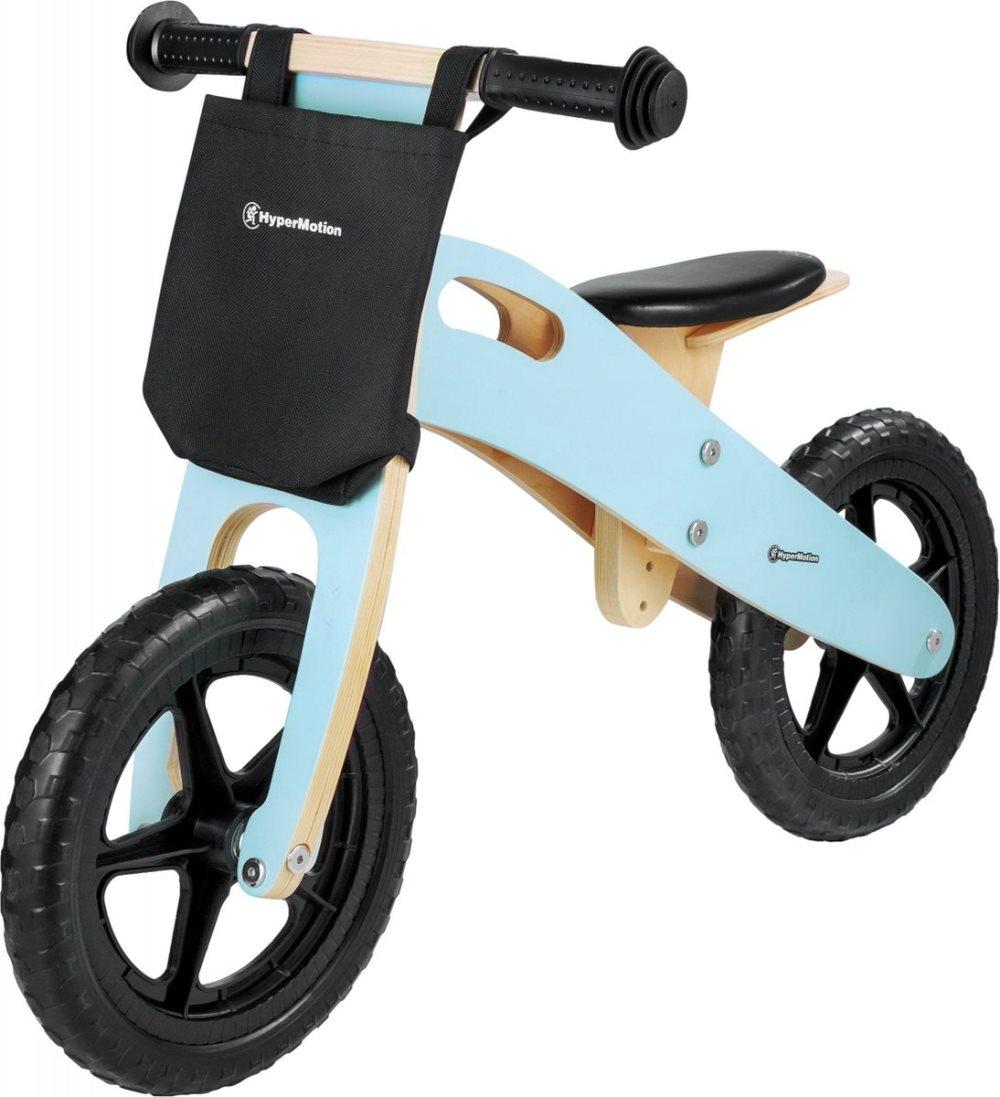 Hypermotion step balanscykel skoter barncykel för pojkar balanscyklar barncyklar småbarnscykel trä babycykel blå svart barnbalanscykel sadelstol cykel