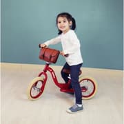 Børnecykel Funbee Retro Balance Bike Rygsæk Rød Brun