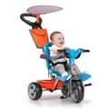 Miniatyrbilde 1 av 2: Trehjulssykkel Feber Baby Plus Music Blå Oransje