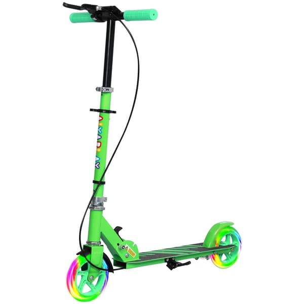 Potkulauta, Roller Kinder, 73P x 36L x 73-89K cm, Vihreä