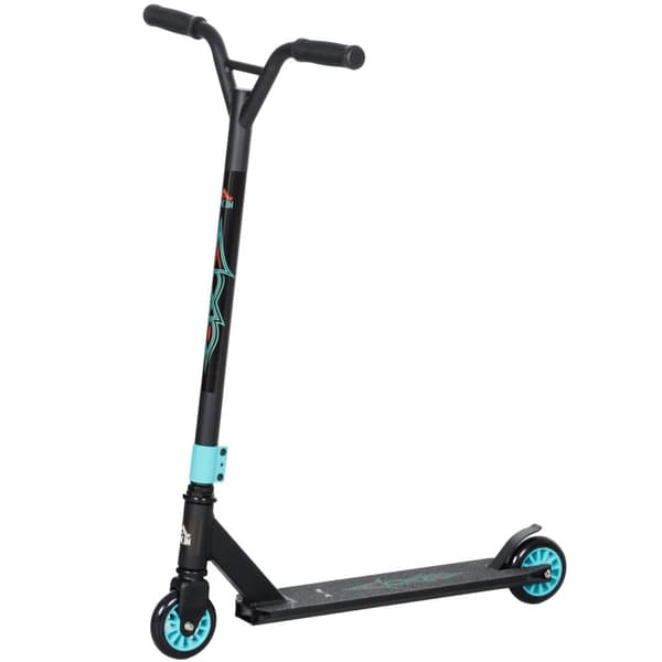 Stunt Scooter, 68x47.2x86 cm, Svart+Grön