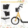 Miniatyrbild 6 av 9: Barns Sparkcykel, 139x58x90-96 cm, Orange Svart