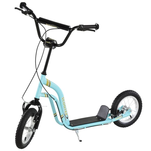 Sparkcykel, 120x58x85-95 cm, Ljusblå