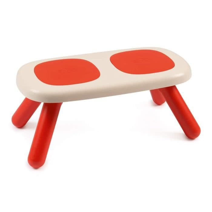 SMOBY - Kid Bench indendørs / udendørs rød