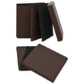 Miniatyrbillede 7 af 10: vidaXL foldbar opbevaringspuf PVC brun