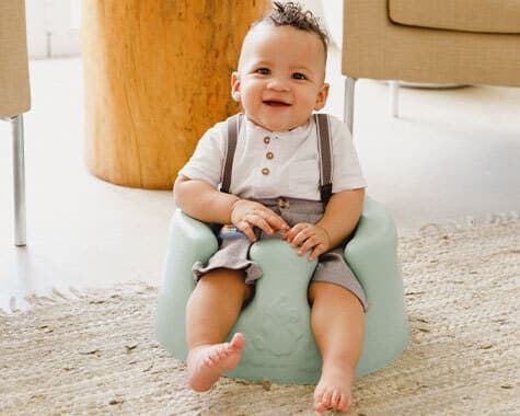 Bumbo Floor Seat - vauvaistuin, cool grey