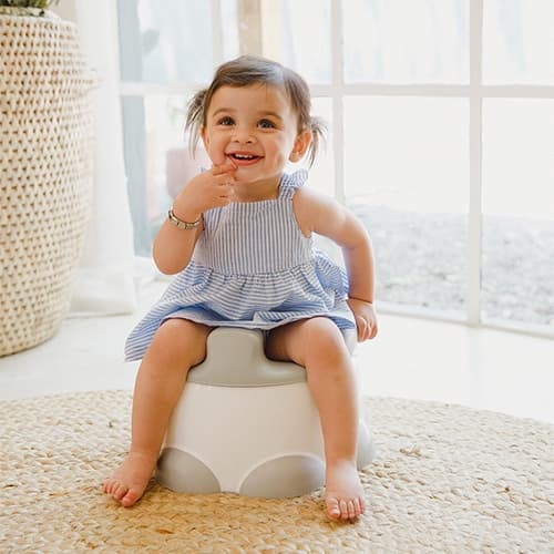 Bumbo Step'n Pottey Vit/Grå