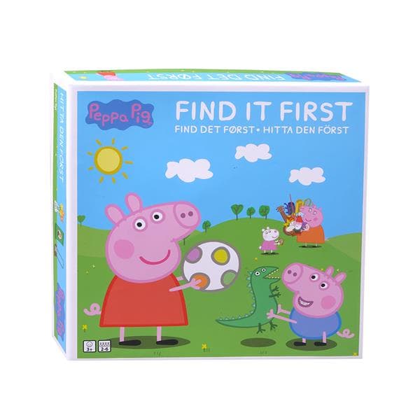 Peppa Pig Hitta den först