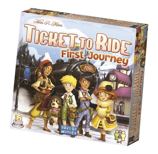 Barnespill Ticket To Ride, First Journey (SE/FI/NO/DK)