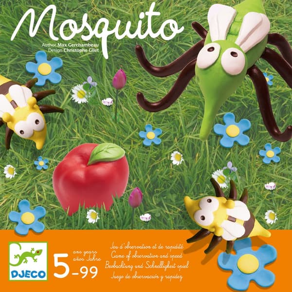 Brädspel Mosquito Agera Snabbt och Få Flest Nyckelpigor Djeco