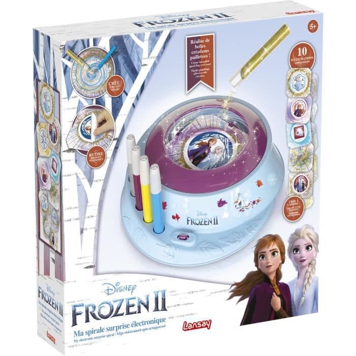 LANSAY Frozen II Coloring game Min elektroniske overraskelsesspiral - Pige - fra 5 år