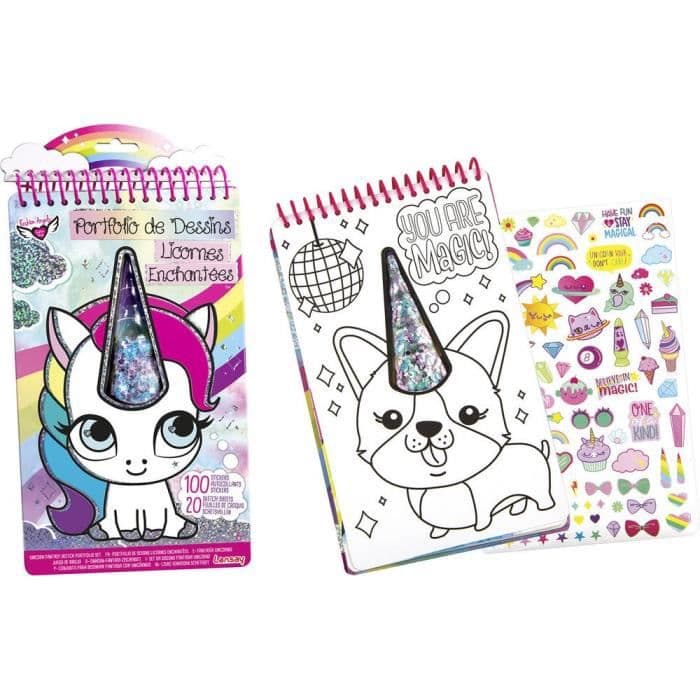 LANSAY Unicorned Cartoon Drawings Portfolio