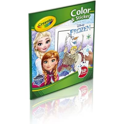 Crayola - Frozen 2 Coloring Book and Stickers - Disney