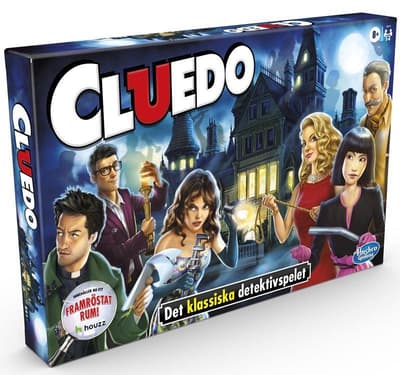 Cluedo Refresh SE- Detektivspelet med helt nya framröstade rum