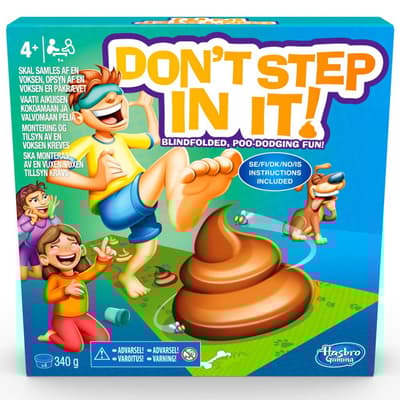 HGA DON´T STEP IN IT- Spelmatta med modellera