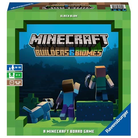 Ravensburger Minecraft: Builders & Biomes Brädspel Spel med brickor