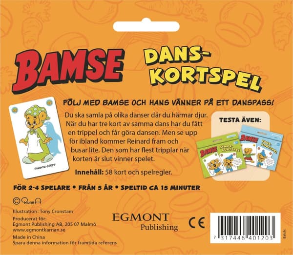 Bamse Danskortspel (SE)