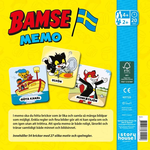 Memo Bamse Sverige (SE)