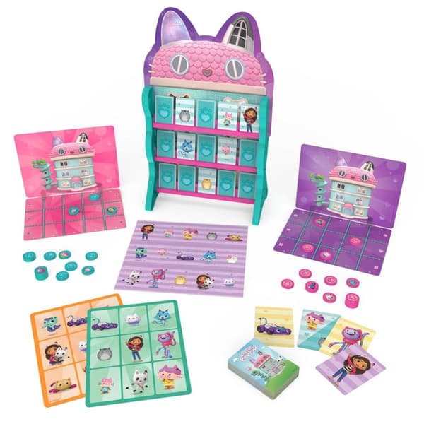 Gabby's Dollhouse 8-i-1 Salonkipelit